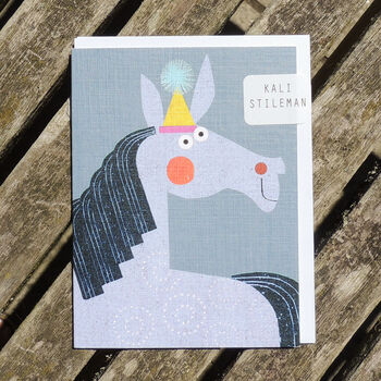 Mini Horse Greetings Card, 4 of 5