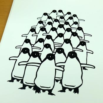 Penguin Screen Print, 3 of 3