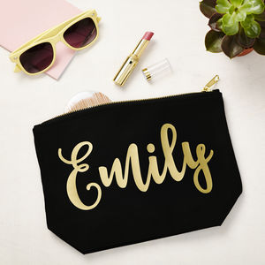 personalized make up bolsa