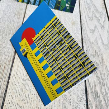 Trellick Tower London Mini Greeting Cards. A6 Size, 4 of 4