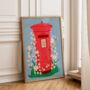 Love Notes | British Post Box Print, thumbnail 1 of 2