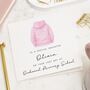 Personalised Primary School Leavers Card For Daughter, thumbnail 1 of 6