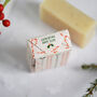 100% Natural Peppermint Candy Cane Christmas Soap, thumbnail 5 of 7