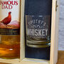 Whiskey Lover Set Bottle Box With Glass And Stones, thumbnail 3 of 5