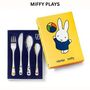 Miffy Four Piece Childrens Cutlery Sets Stainless Steel, thumbnail 5 of 12