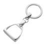 Sterling Silver Stirrup Key Ring, thumbnail 6 of 6
