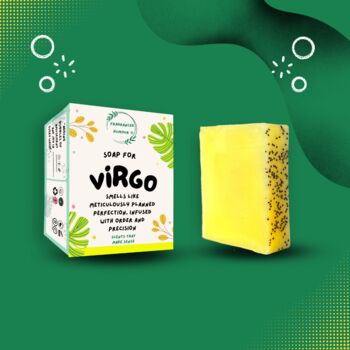 Soap For Virgo Funny Novelty Zodiac Gift, 4 of 6