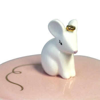 Porcelain Jar With Mouse Lid, 4 of 5