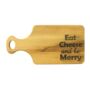 Eat Cheese And Be Merry Engraved Cheese Platter, thumbnail 2 of 2