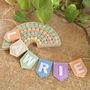 Soft Pastel Personalised Baby Bunting, thumbnail 6 of 8
