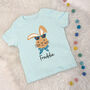 Children's Personalised Easter Bunny T Shirt, thumbnail 1 of 8