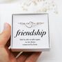 Best Friend Bracelet – Custom Initial Or Birthstone Option, thumbnail 1 of 9