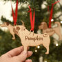 Personalised Dog Breed Wooden Christmas Tree Decoration, thumbnail 7 of 8