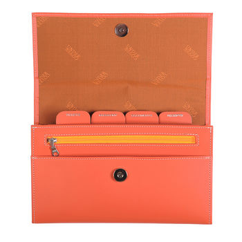 Personalised Leather Travel Organiser, 2 of 5