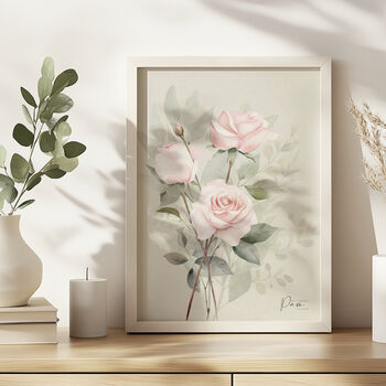 60th Birthday Birth Flower Print, 2 of 3