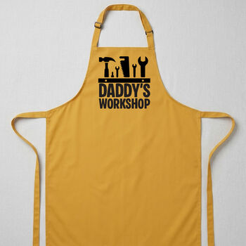 Personalised Daddy Apron Builders Workshop, 3 of 3