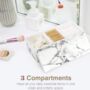 Three Compartment Cosmetic Vanity Organizer, thumbnail 4 of 7