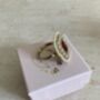 Gold Maroon Kundan Adjustable Ring, thumbnail 7 of 8