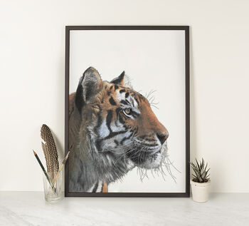 Bengal Tiger Giclée Art Print, 2 of 4
