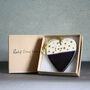 Ceramic Hanging Purple Love Heart Decoration, thumbnail 1 of 3