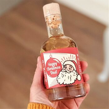 Personalised Christmas Ginger Whisky With Music, 4 of 4