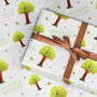 Teachers Wrapping Paper, Oak Tree, Roll Or Folded, thumbnail 1 of 2