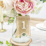 Wedding Jute Table Number Flags, thumbnail 1 of 3