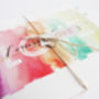 Love Rainbow Watercolour Wedding Invitation, thumbnail 2 of 11