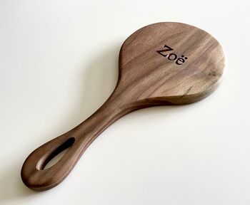 Personalised Wooden Hand Mirror, 3 of 6