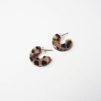 Karamell Super Mini Hoop Earrings, 4 of 6