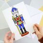 Westie Nutcracker Christmas Card, thumbnail 2 of 2