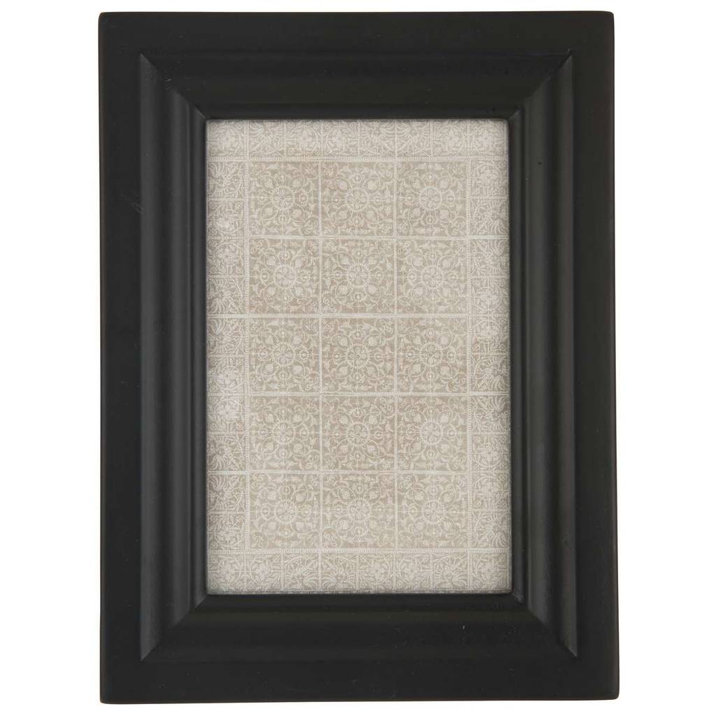 black wooden photo frame by the little house shop