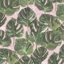Monstera Green/Blush Wallpaper, thumbnail 3 of 6