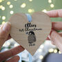 Baby First Christmas Wooden Tree Decoration, thumbnail 5 of 5