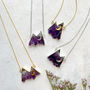 Personalised Amethyst Mountain Necklace, thumbnail 3 of 9