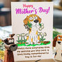 Mother's Day From The Dog Card, thumbnail 1 of 4