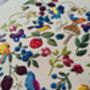 Birds, Bugs And Berries, Hand Embroidery Kit, thumbnail 5 of 12