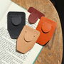 Personalised Handmade Leather Bookmark, thumbnail 1 of 8