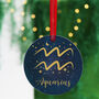 Star Sign Constellation Christmas Tree Decoration, thumbnail 2 of 9