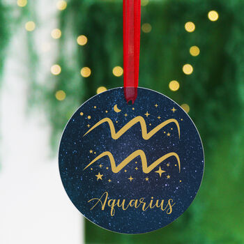 Star Sign Constellation Christmas Tree Decoration, 2 of 9
