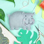 Henry The Hippo Felt Sewing Kit, thumbnail 4 of 10