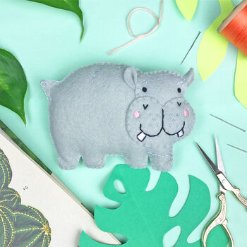 Henry The Hippo Felt Sewing Kit, 4 of 10