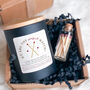 We Are The Perfect Match Candle Gift With Mini Matches, thumbnail 1 of 9