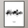 Dundee Skyline Portrait Print And Box Canvas, thumbnail 4 of 5