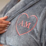 Personalised Super Soft Monogrammed Robe, thumbnail 2 of 12
