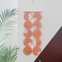 Coral / Flamingo Cut Out Plywood Geometric Art, thumbnail 1 of 5