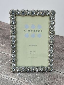 Sixtrees Jewel Maria Four X Six Photo Frame, 2 of 3