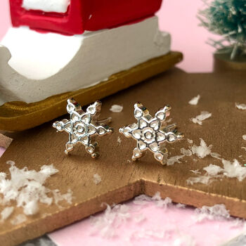 Sterling Silver Mix And Match Christmas Earrings, 2 of 12