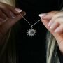 Gift For Wife, Sun And Moon Necklace, thumbnail 7 of 8