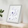 Personalised Space Children’s Nursery Framed Print, thumbnail 4 of 10